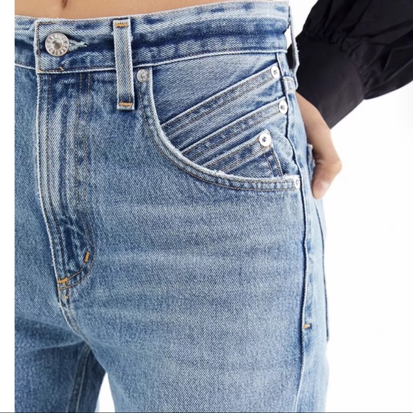 Agolde Denim - Agolde High Waisted Palmer Crop Jean